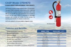 CASP Aerospace unveils Halon 1211 replacement option.