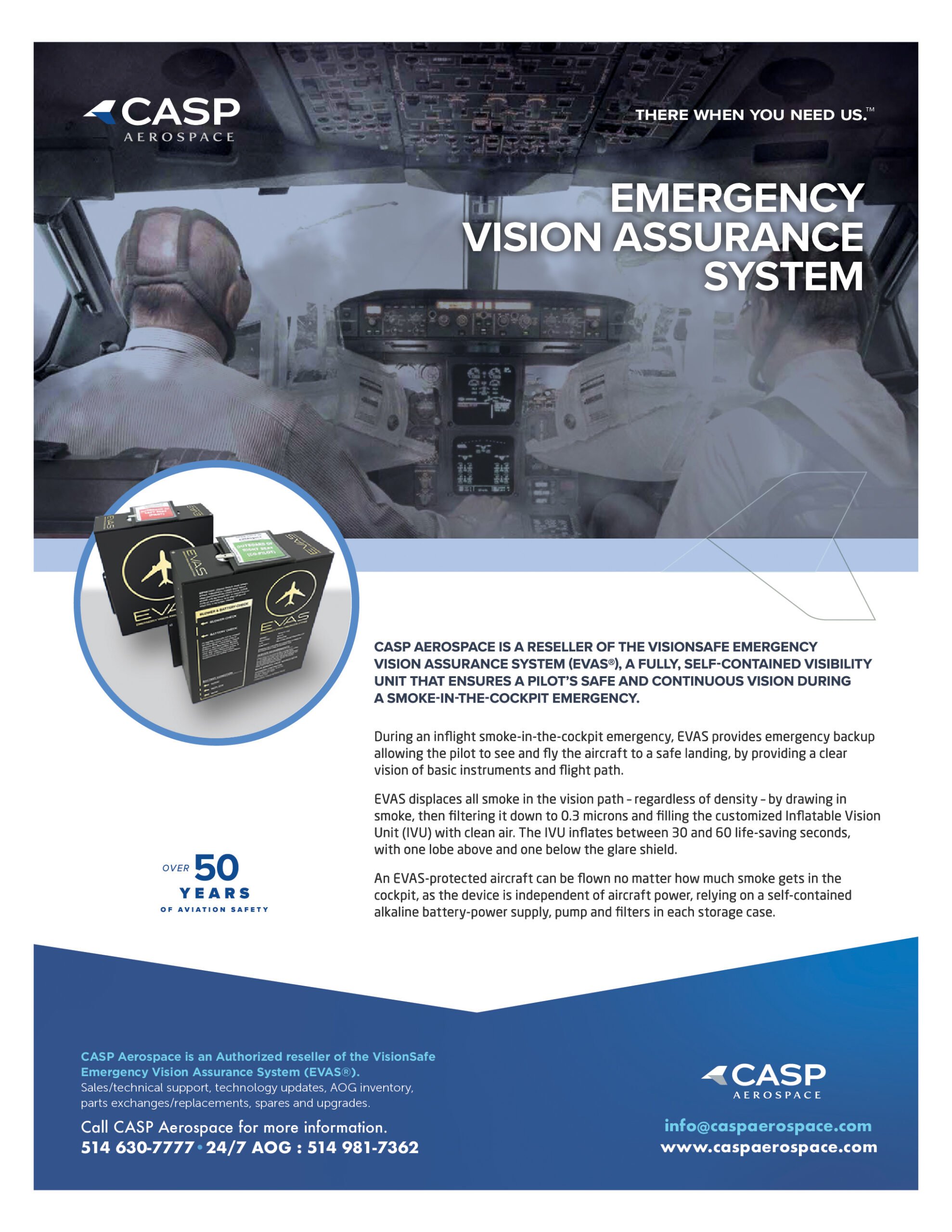 CASP Aerospace signs reseller agreement with VisionSafe.